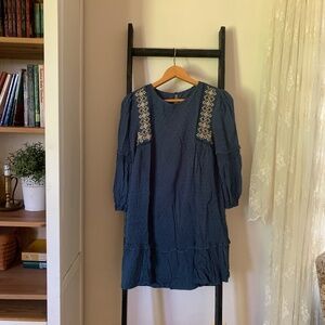 Dusty Blue Dress